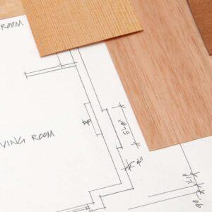 Guardavivos/Cantoneras revestidos en folio impreso laminado 2650 × 30 × 30 mm autoadhesivas